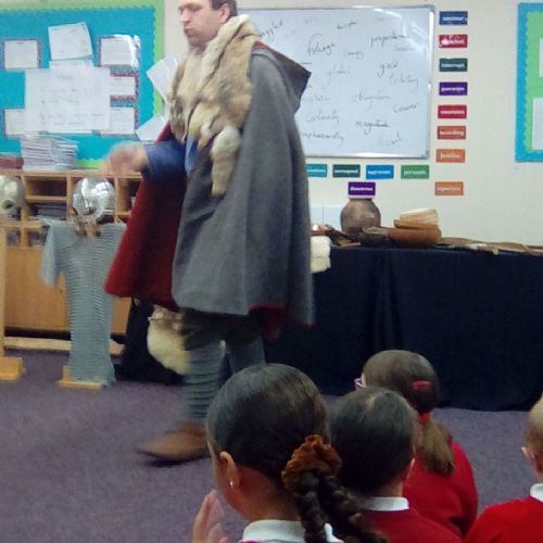 A Viking in our classroom